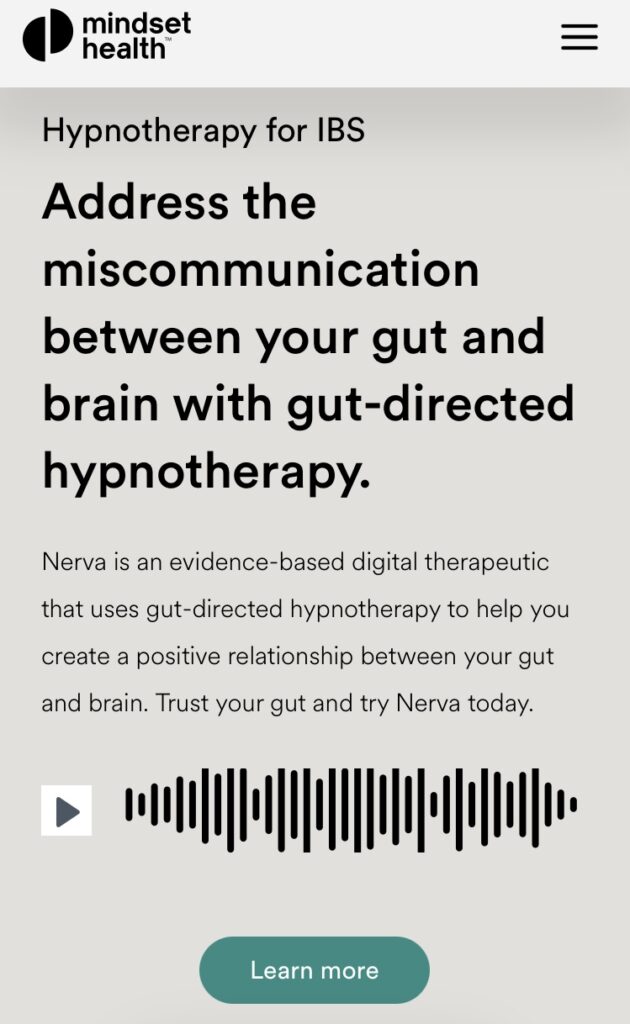 Nerva IBS and Gut Hypnotherapy Review by At Peace with Health