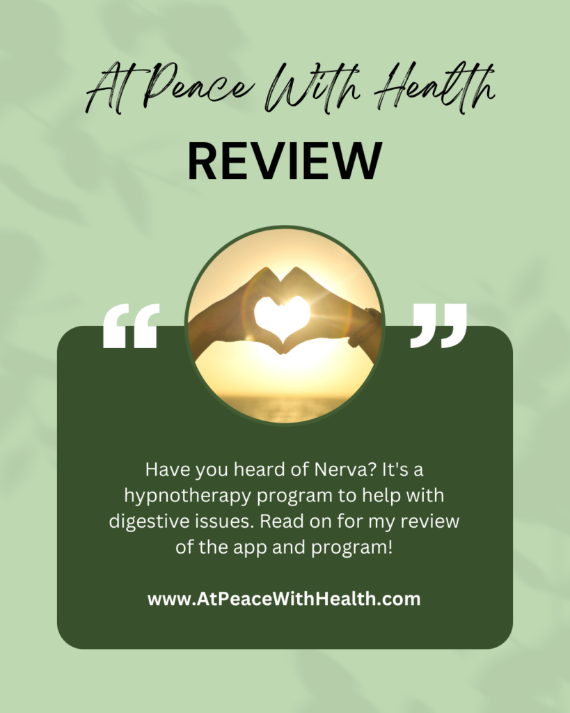 Review of Nerva Hypnotherapy App for IBS Relief